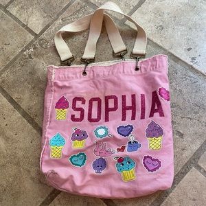 SOPHIA canvas tote bag